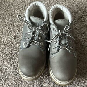 Grey/silver Timberland size 5.5